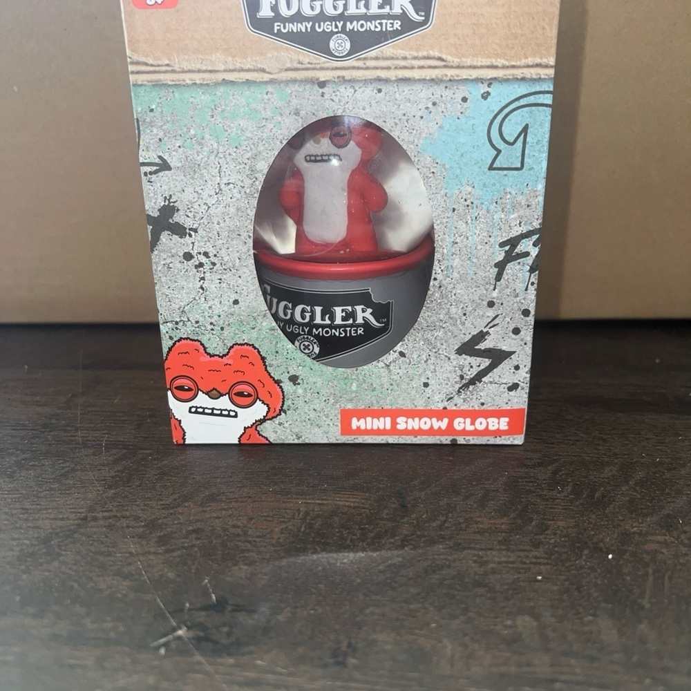 Fuggler Funny Ugly Monster Mini Snow Globe Collectible Toy NEW